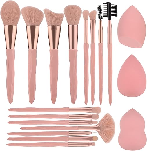 111 Diamonds Makeup Brushes Set Natural Premium Synthetic Eyeshadow Foundation Face Blending Blush Concealers Eye Makeup Brushes Set Professional For Women Kids Makeup Brushes &Amp; Tools Accessories