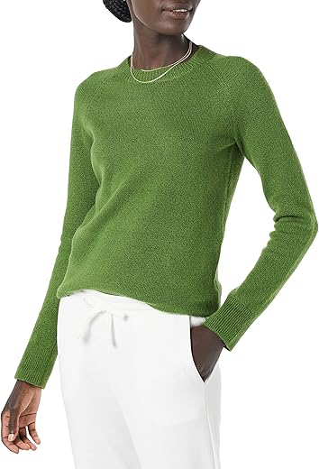 Amazon Essentials Women'S Classic-Fit Soft Touch Long-Sleeve Crewneck Sweater