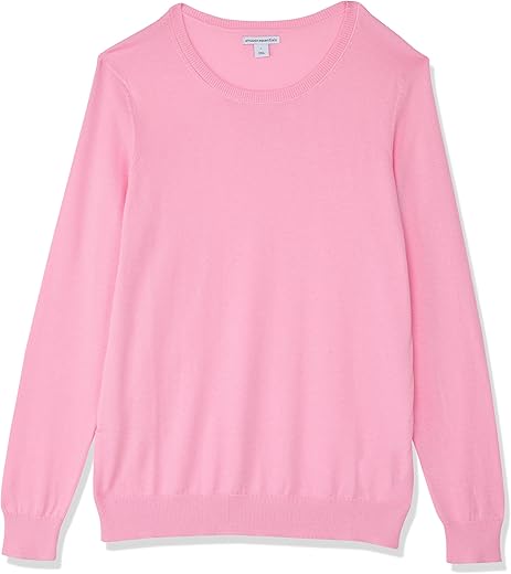 Amazon Essentials Women'S Long-Sleeve Lightweight Crewneck Sweater (Available In Plus Size)