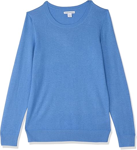 Amazon Essentials Women'S Long-Sleeve Lightweight Crewneck Sweater (Available In Plus Size)