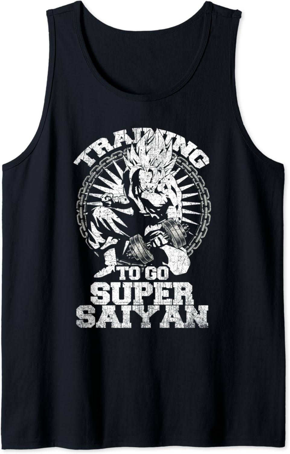 Anime Lover Bodybuilder Funny Workout Fitness Gym Gift Tank Top