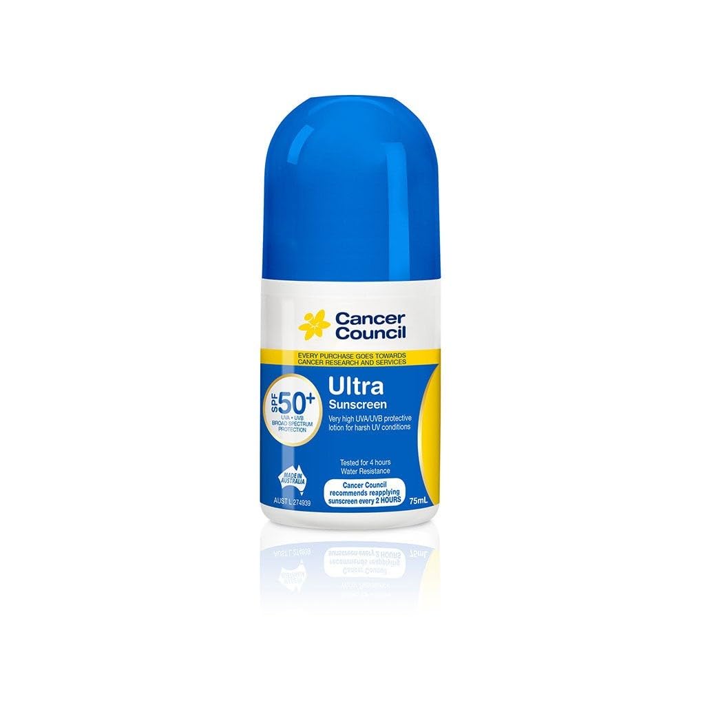 Cancer Council Spf 50+ Ultra 75Ml Roll On