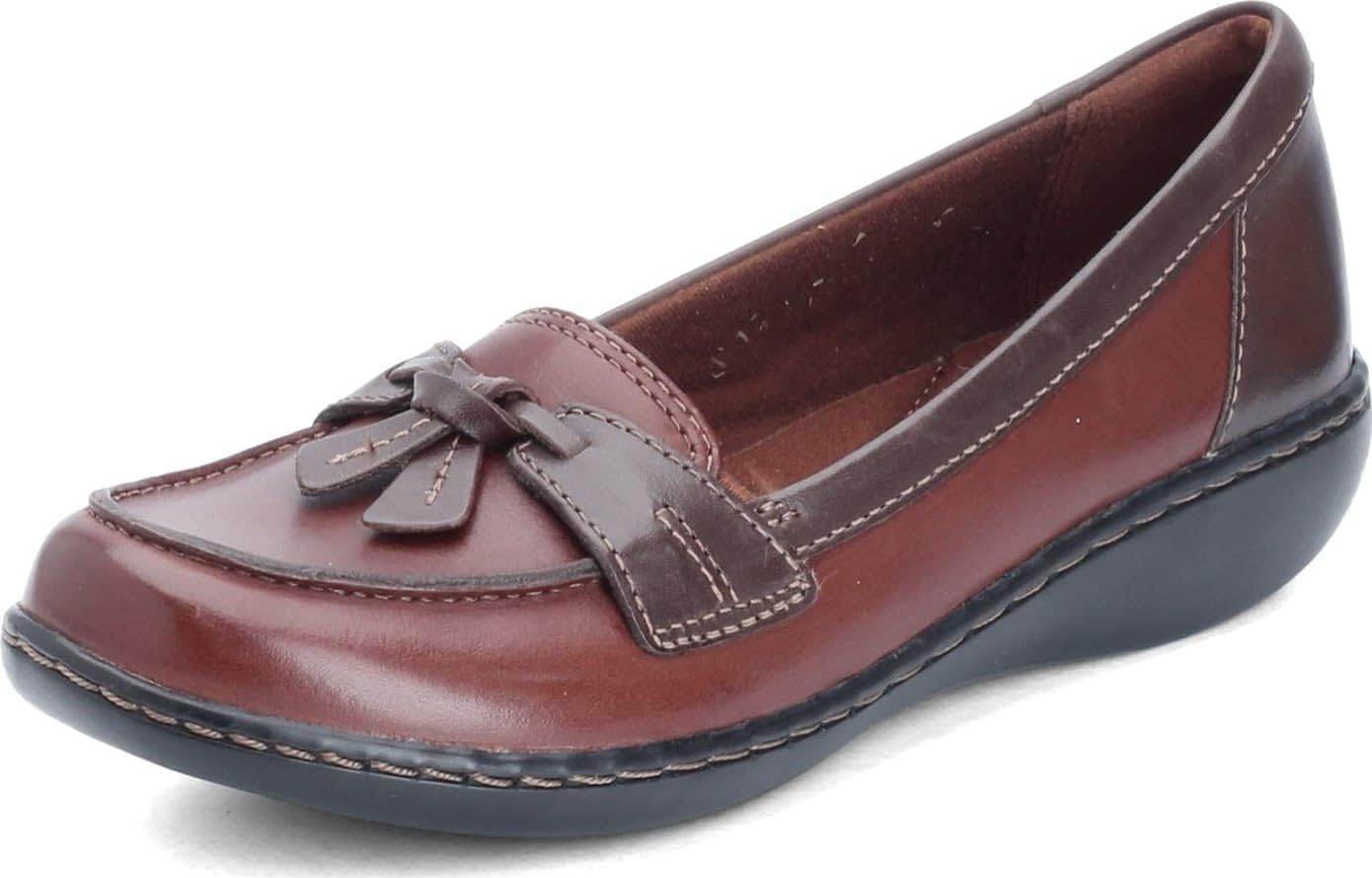 Clarks Ashland Bubble Loafer Womens Slip On