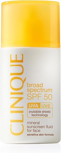 Clinique Spf 50 Mineral Sunscreen Fluid For Face