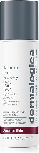 Dermalogica Dynamic Skin Recovery Spf 50 Face Moisturizer, Sunscreen Lotion - Use Daily To Firm, Hydrate Skin And Protect With Broad Spectrum