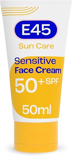 E45 Spf50 Sensative Face Cream, 1.69 Fl Oz (Pack Of 1)