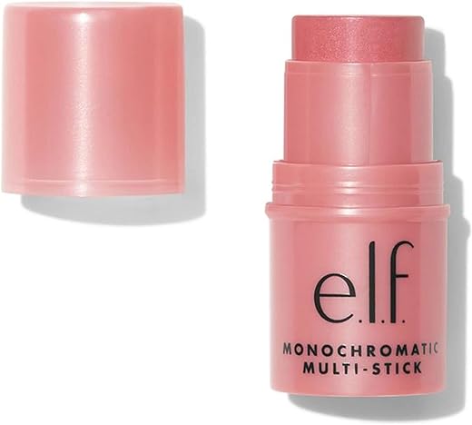 E.l.f. Monochromatic Multi Stick, Luxuriously Creamy &Amp; Blendable Color, For Eyes, Lips &Amp; Cheeks, Dazzling Peony, 0.17 Oz (5 G)