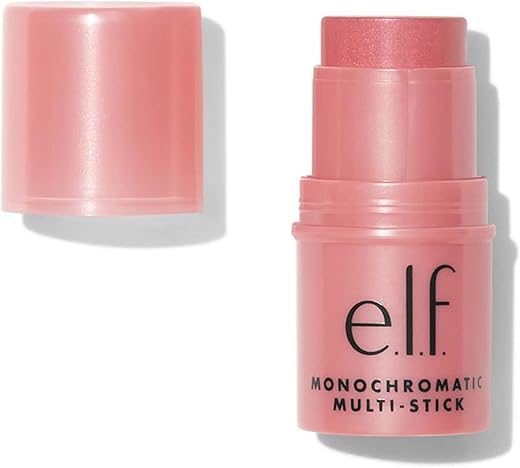 E.l.f. Monochromatic Multi Stick, Luxuriously Creamy &Amp; Blendable Color, For Eyes, Lips &Amp; Cheeks, Dazzling Peony, 0.17 Oz (5 G)