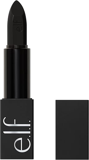 E.l.f. O Face Satin Lipstick, Richly Pigmented, Nourishing &Amp; Long-Lasting Creamy Lipstick, Infused With Jojoba, Vegan &Amp; Cruelty-Free, All Night