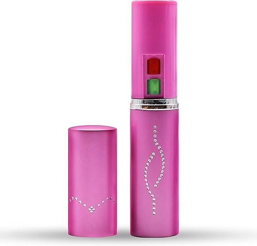 Fightsense Flashlight Lipstick Stun Gun Women Self Defense Bright Led Flashlight - Rechargeable Battery