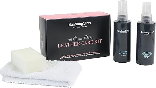 Furniture Clinic Handbag Care Kit For Leather - Cleaner &Amp; Protector