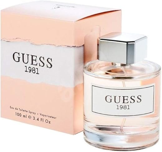 Guess 1981 Eau De Toilette Perfume Spray For Women, 3.4 Fl. Oz.