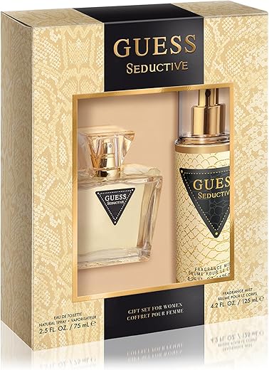 Guess Seductive Women/Femme Eau De Toilette 2 Piece Gift Set - Perfume Spray 2.5 Fl. Oz. &Amp; Fragrance Mist 4.2 Fl. Oz.