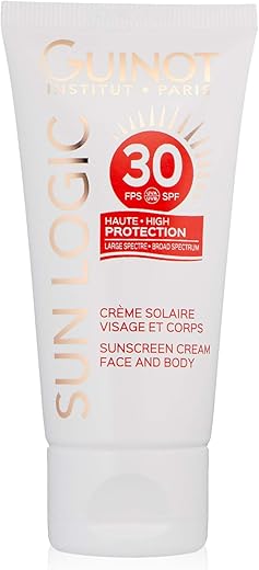 Guinot Sun Logic Spf 30 Face And Body Sunscreen, 1.4 Oz