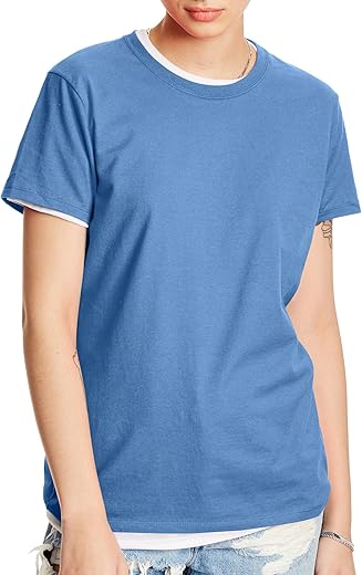 Hanes Women'S Perfect-T Short Sleeve Cotton Crewneck T-Shirt