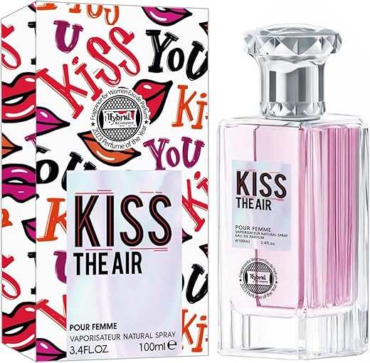 Hybrid &Amp; Company Kiss The Air For Women Eau De Parfume Pour Femme Natural Spray 3.4Fl.oz