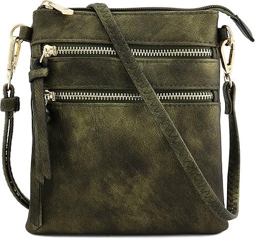 Isabelle Small Functional Multi Pocket Crossbody Bag