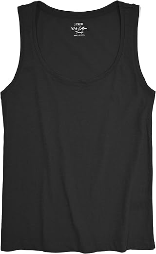 J.crew Mercantile Women'S Sleeveless Vintage Cotton Scoop Neck Tank