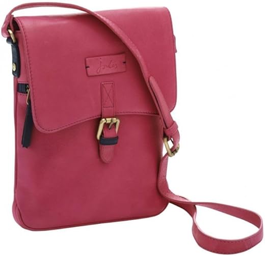 Joules Q Laverton Ladies Leather Crossbody Bag (Pink)