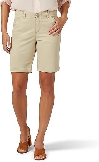 Lee Women'S Legendary 9&Quot; Chino Bermuda Shorts