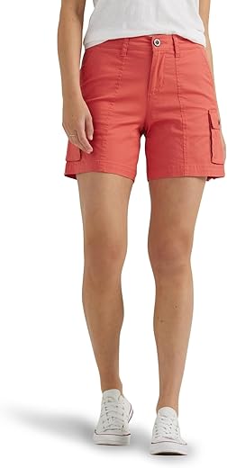 Lee Women's Ultra Lux Comfort with Flex-to-go Cargo Short