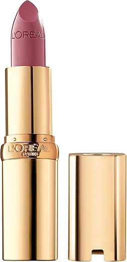 L’oréal Paris Colour Riche Original Creamy, Hydrating Satin Lipstick With Argan Oil And Vitamin E, Saucy Mauve , 1 Count