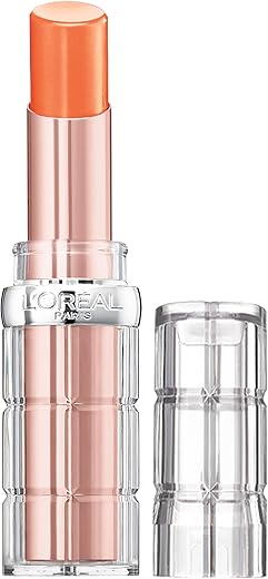 L’oréal Paris Makeup Colour Riche Plump And Shine Lipstick, For Glossy, Radiant, Visibly Fuller Lips With An All-Day Moisturized Feel, Nectarine Plump, 0.1 Oz.