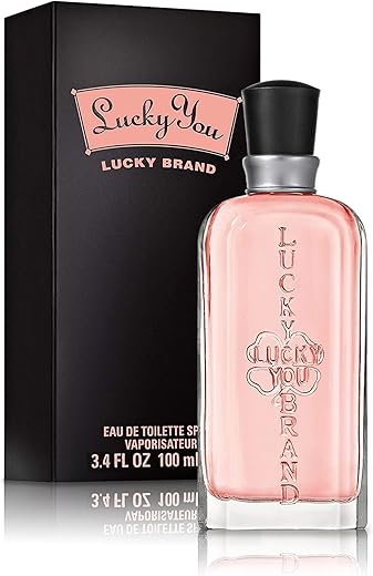 Lucky You Perfume For Women, Eau De Toilette Day Or Night Spray With Fresh Flower Citrus Scent, 3.4 Oz, Lucf00006