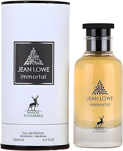 Maison Alhambra Jean Lowe Immortal Eau De Parfum Spray For Men, 3.4 Ounce