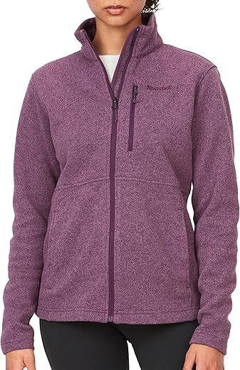 Marmot Women'S Drop Line Jacket - Lightweight, Breathable 100-Weight Sweater Fleece