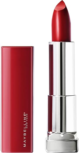 Maybelline Color Sensational Made For All Lipstick, Crisp Lip Color &Amp; Hydrating Formula, Ruby For Me, Red, 1 Count