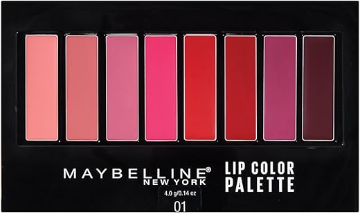 Maybelline Lip Studio Lip Color Palette, 0.14 Oz.