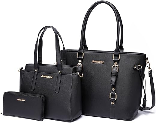 Montana West 3Pcs Purses For Women Tote Purse And Wallet Set Shoulder Satchel Bags