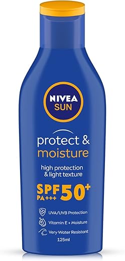 Nivea Moisturising Sun Lotion Spf-50, 125Ml