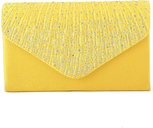 Nodykka Purses And Handbags Envelope Evening Clutch Crossbody Bags Classic Wedding Party Shoulder Bag For Women