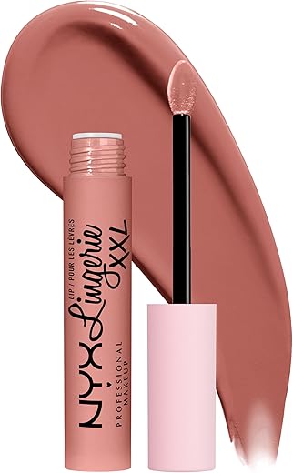 Nyx Professional Makeup Lip Lingerie Xxl Matte Liquid Lipstick - Undress'D (Pink Nude)