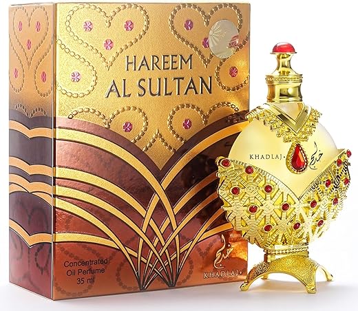 Original Hareem Al Sultan Gold Concentrated Perfume Oil By Khadlaj (35Ml)