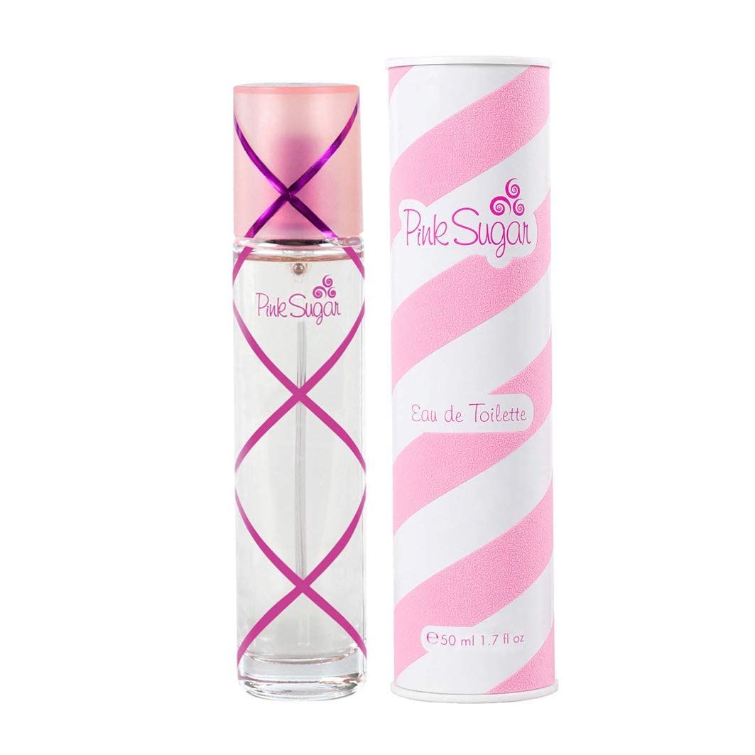 Pink Sugar Eau De Toilette Spray Perfume For Women, Floral + Fruity, Notes Of Raspberry, Cotton Candy, Vanilla, Sweet &Amp; Sensual, Long-Lasting Scent