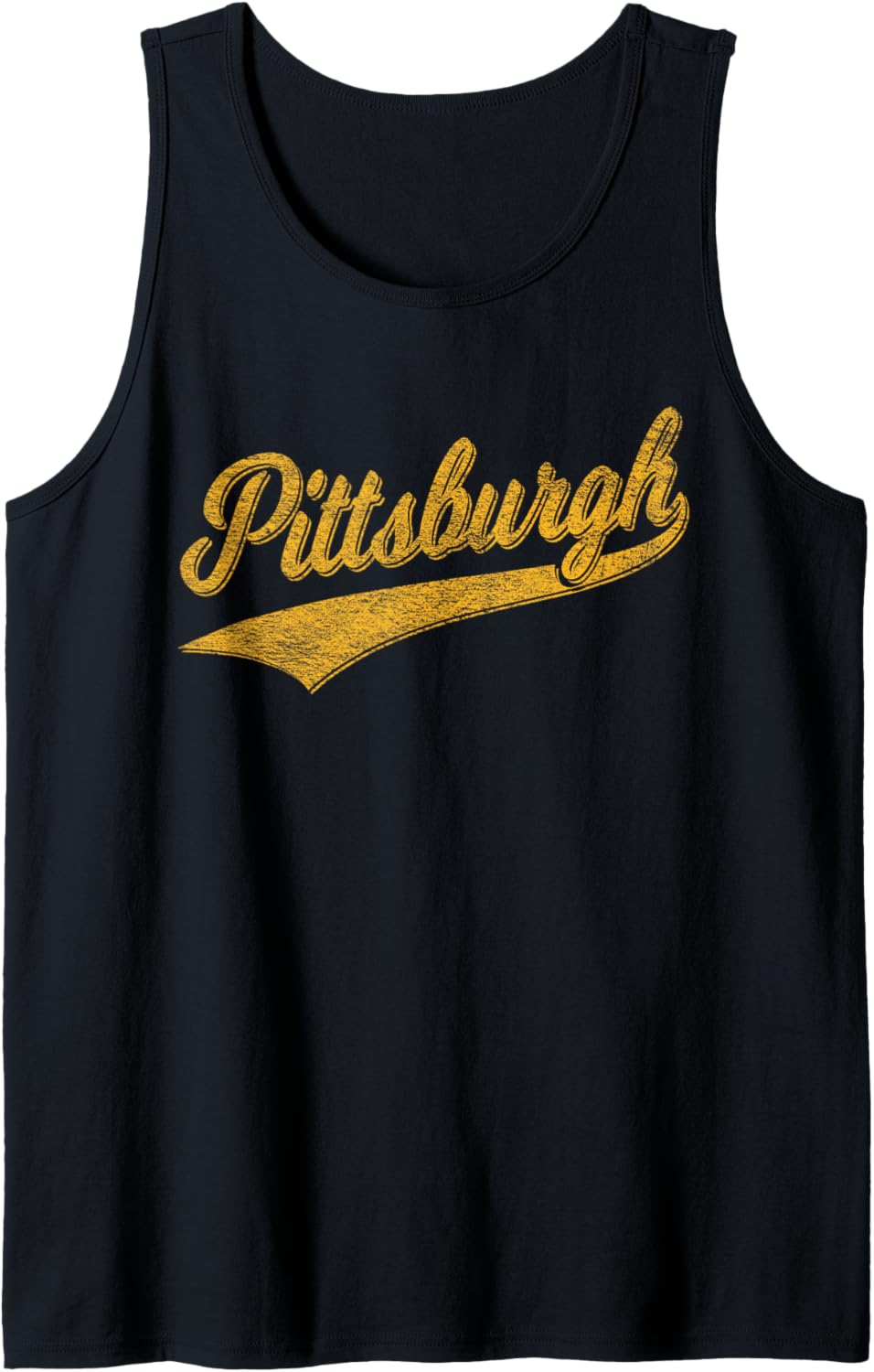 Pittsburgh Pennsylvania Varsity Script Jersey Style Tank Top