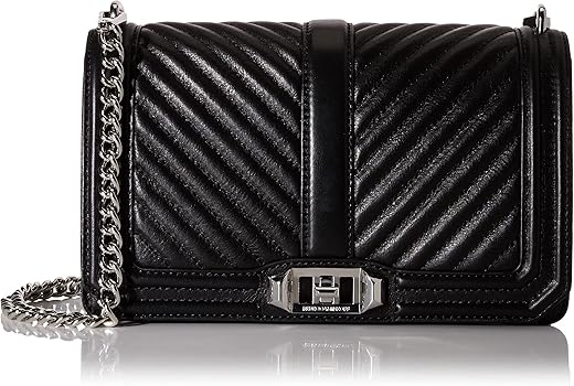 Rebecca Minkoff Chevron Quilted Love Crossbody