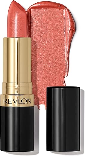 Revlon Lipstick, Super Lustrous Lipstick, Creamy Formula For Soft, Fuller-Looking Lips, Moisturized Feel In Reds &Amp; Corals, Peach Me (628) 0.15 Oz