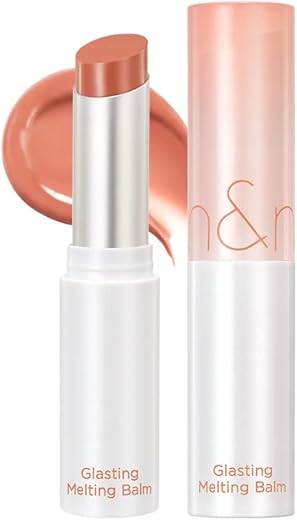 Rom&Amp;Nd Glasting Melting Balm 3.5G, 01 Coco Nude, Glossy, Plumping Lips, Moisture, Translucent, Water Bomb, High Pigmented, Vegan