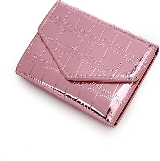 Small Wallet For Women，Ultra Slim Pu Leather Credit Card Holder Clutch Wallets For Women