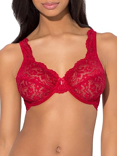 Smart &Amp; Sexy Women'S Signature Lace Unlined Underwire Bra, Available In Single And 2 Packs