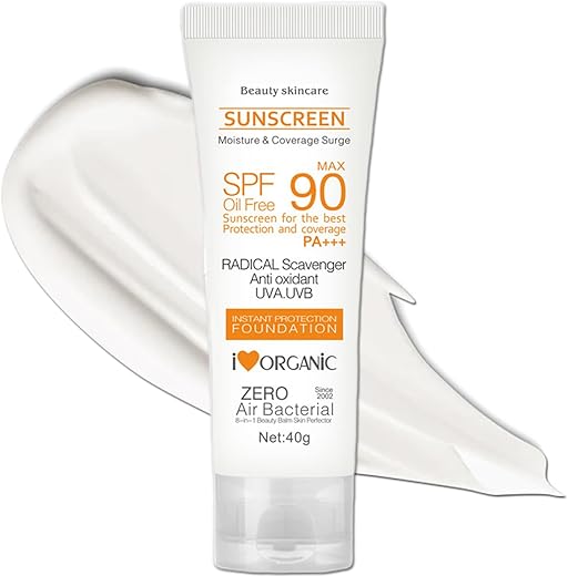 Sport Sunscreen Spf 90, Sun Screen Protector For Face And Body, High Spf 90 Face Sunscreen, Sun Screen Protector For Face, Sunscreen Moisturizer For Outdoor Sports, 40G