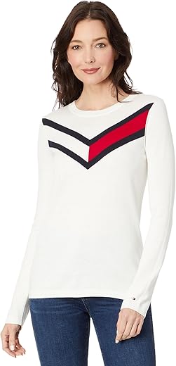 Tommy Hilfiger Women'S Pullover Crewneck Everyday Sweater