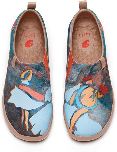 Uin X National Gallery Collaboration Slip On Art Travel Shoes