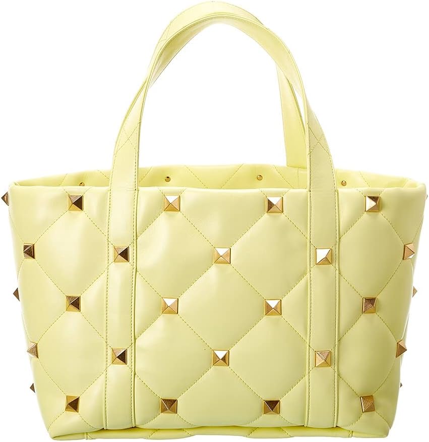 Valentino Roman Stud Leather Tote