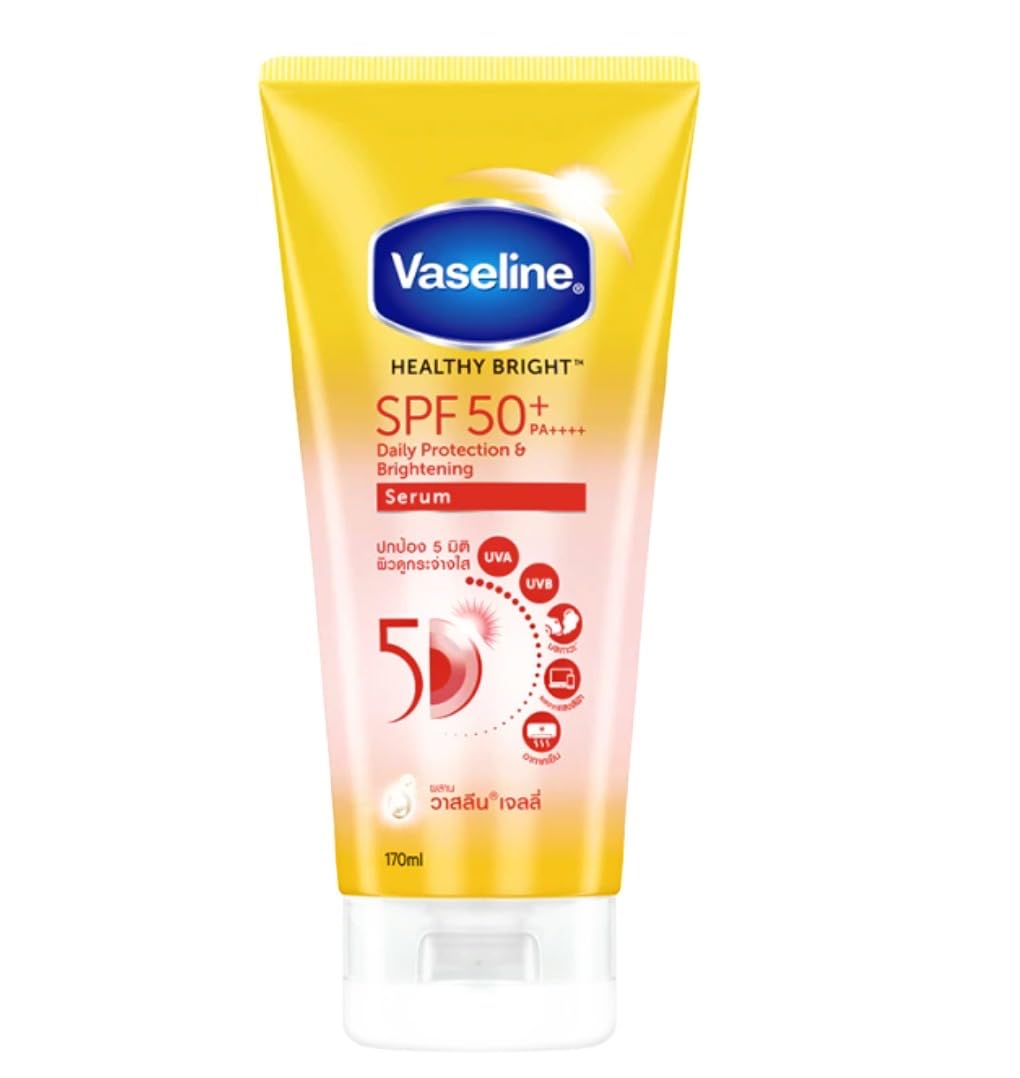 Vaseline Healthy Bright Daily Protection Brightening Serum Spf50+ Pa++++ 170Ml