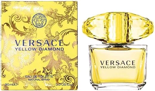 Versace Women Yellow Diamond 3.0 Oz Edt Spray(Pack Of 1)